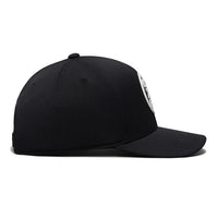 G/FORE Golf Cap - Circle G'S Chainstitch Snapback - Onyx - Snow 2026