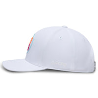 G/FORE Golf Cap - Circle G'S Chainstitch Snapback - Snow - Multi SS26