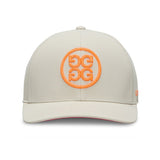 G/FORE Golf Cap - Circle G'S Chainstitch Snapback - Stone FA25