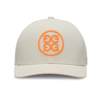 G/FORE Golf Cap - Circle G'S Chainstitch Snapback - Stone FA25