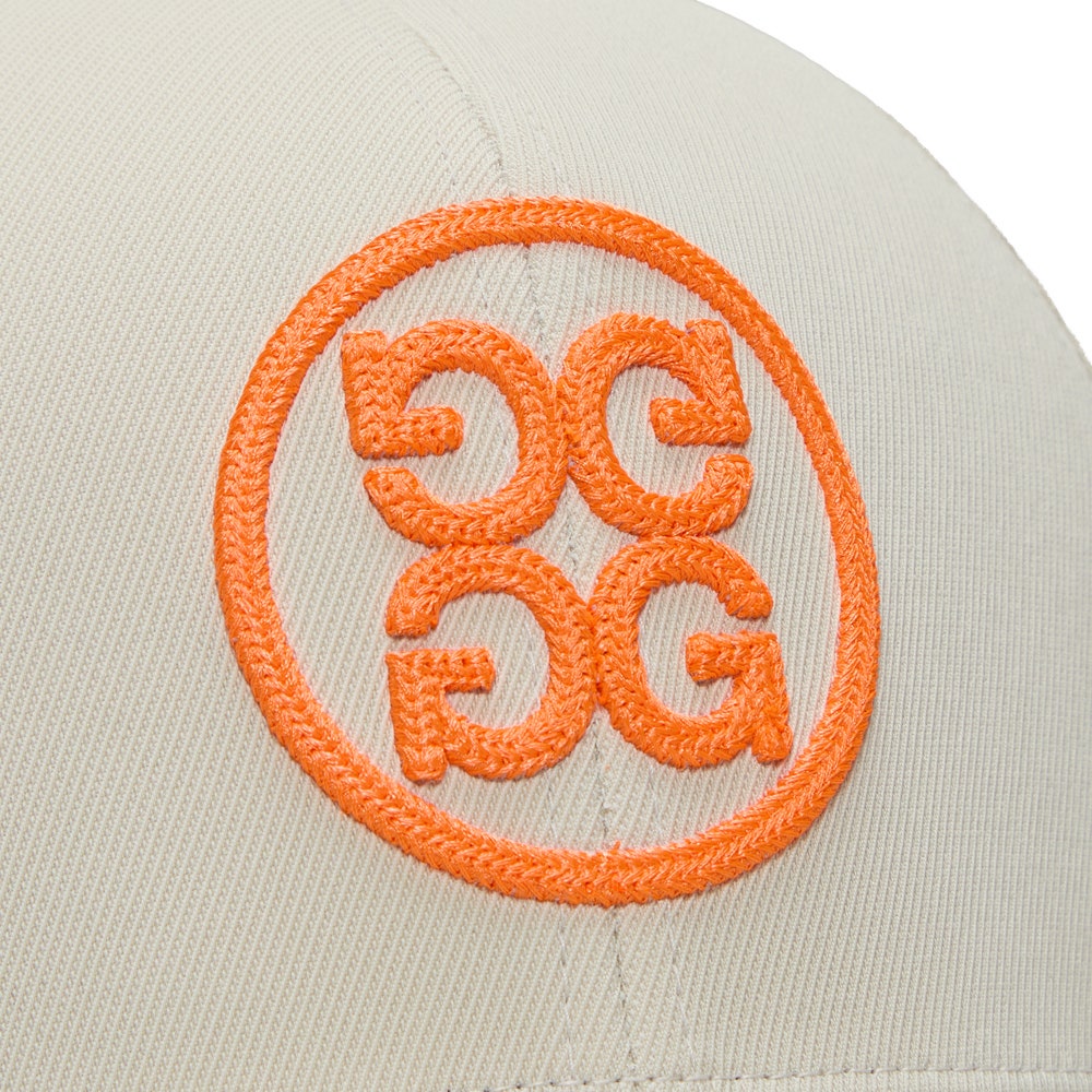 G/FORE Golf Cap - Circle G'S Chainstitch Snapback - Stone FA25