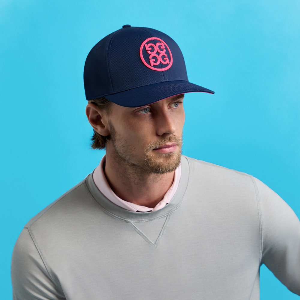G/FORE Golf Cap - Circle G'S Chainstitch Snapback - Twilight SS26