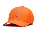 G/FORE Golf Cap - Contrast Skull & Tees Low Profile - Sh. Orange SS26