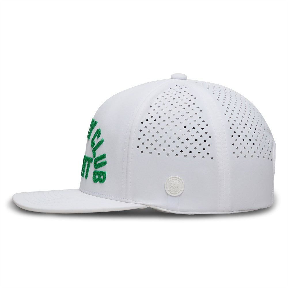 G/FORE Golf Cap - Country Club Misfit Perforated - Snow SS26