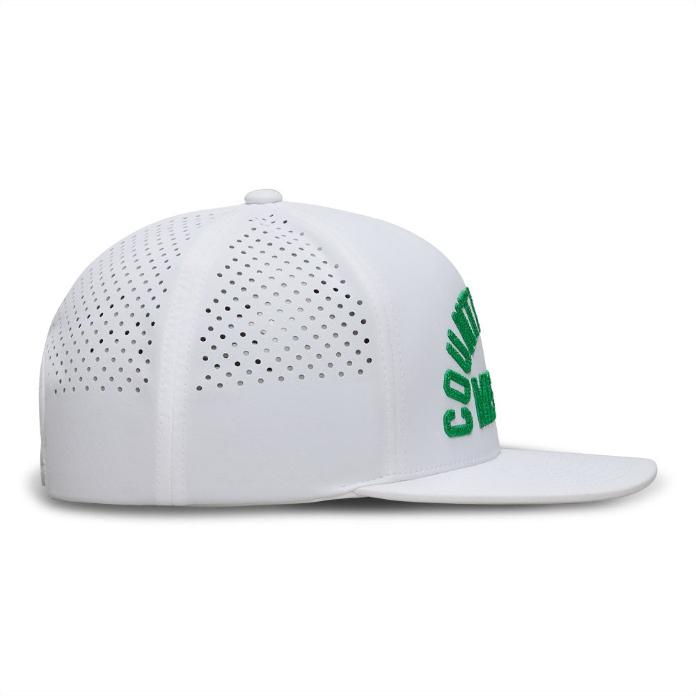 G/FORE Golf Cap - Country Club Misfit Perforated - Snow SS26
