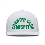 G/FORE Golf Cap - Country Club Misfit Perforated - Snow SS26