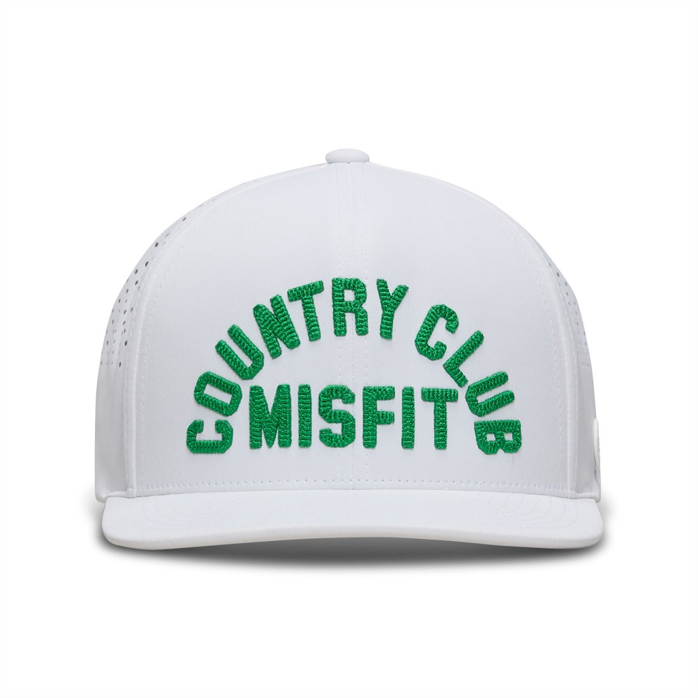 G/FORE Golf Cap - Country Club Misfit Perforated - Snow SS26