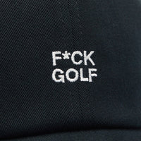 G/FORE Golf Cap - F*ck Golf Dad Hat - Onyx FA25