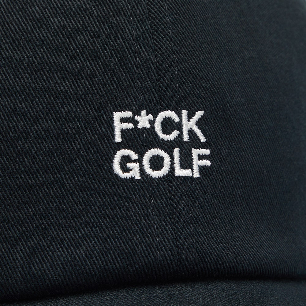 G/FORE Golf Cap - F*ck Golf Dad Hat - Onyx FA25