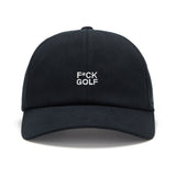 G/FORE Golf Cap - F*ck Golf Dad Hat - Onyx FA25
