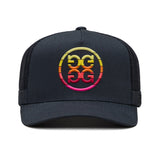 G/FORE Golf Cap - Gradient Circle G's Trucker - Charcoal - Multi FA25
