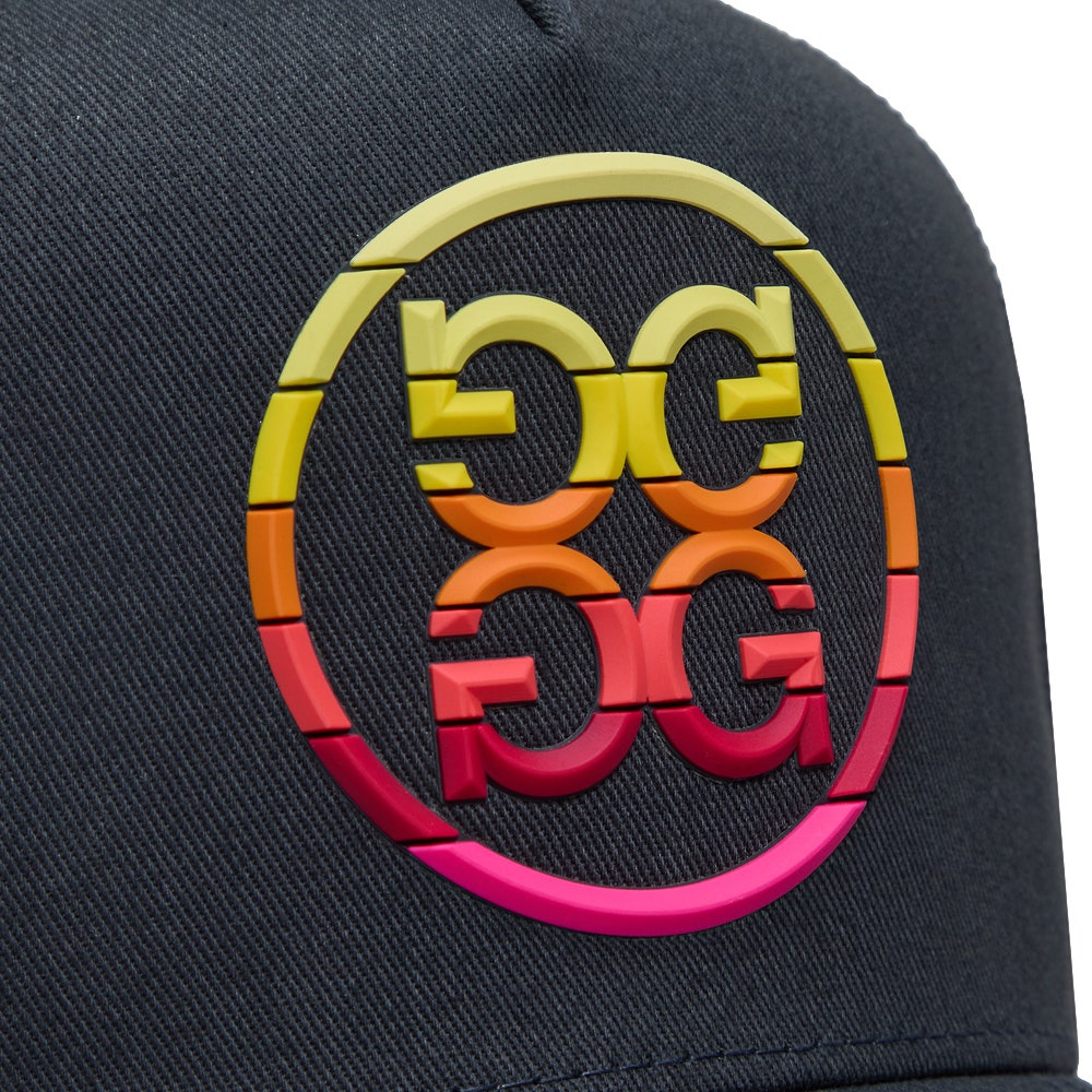 G/FORE Golf Cap - Gradient Circle G's Trucker - Charcoal - Multi FA25