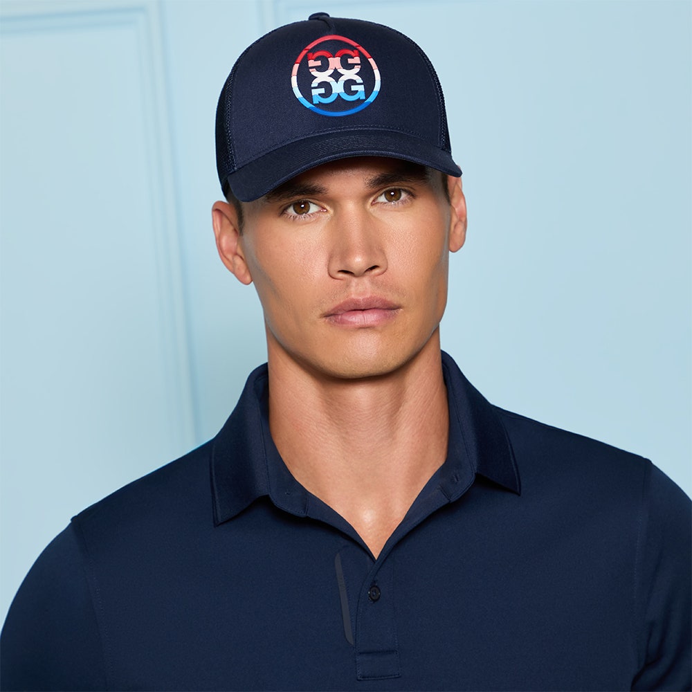 G/FORE Golf Cap - Gradient Circle G's Trucker - Twilight SS26