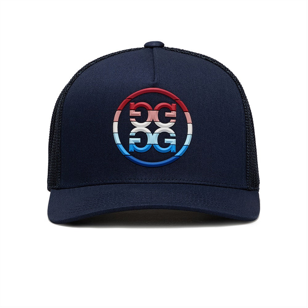 G/FORE Golf Cap - Gradient Circle G's Trucker - Twilight SS26