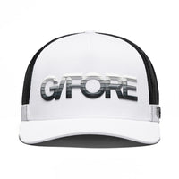 G/FORE Golf Cap - Gradient Logo Trucker - Snow SS25