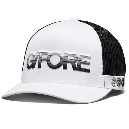 G/FORE Golf Cap - Gradient Logo Trucker - Snow SS25