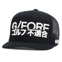 G/FORE Golf Cap - J4 Logo Trucker - Onyx SS24