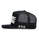 G/FORE Golf Cap - J4 Logo Trucker - Onyx SS24