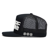 G/FORE Golf Cap - J4 Logo Trucker - Onyx SS24