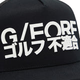 G/FORE Golf Cap - J4 Logo Trucker - Onyx SS24