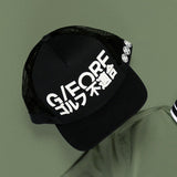 G/FORE Golf Cap - J4 Logo Trucker - Onyx SS24