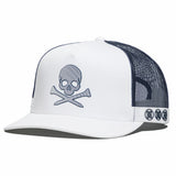 G/FORE Golf Cap - Lenticular Skull Trucker - Snow SS25