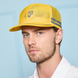 G/FORE Golf Cap - Let's Golf Patch Trucker - Cyber SS26