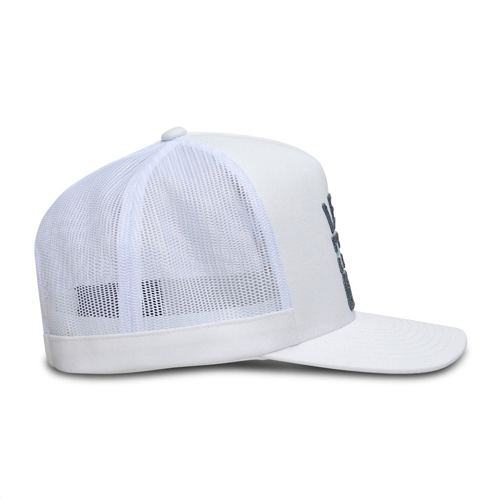 G/FORE Golf Cap - Let's Golf Tall Trucker - Snow SS26