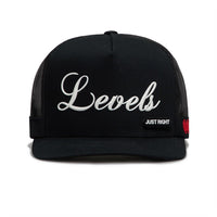 G/FORE Golf Cap - Levels Tall Trucker - Onyx SS26