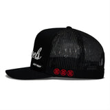 G/FORE Golf Cap - Levels Tall Trucker - Onyx SS26