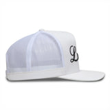 G/FORE Golf Cap - Levels Tall Trucker - Snow SS26