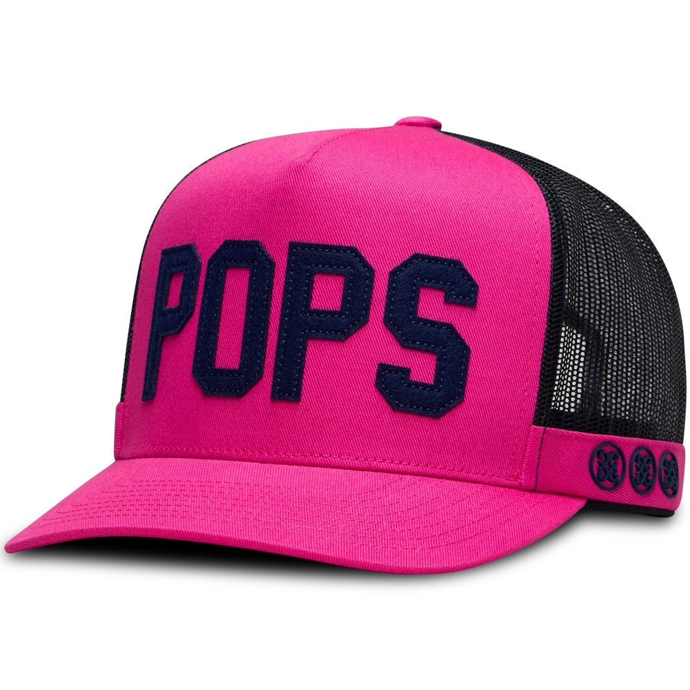 G/FORE Golf Cap - Ltd. Pops Trucker - Knockout Pink SU25