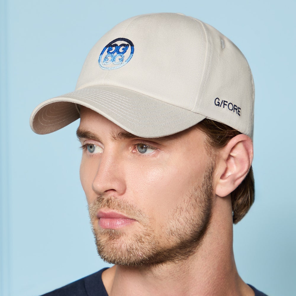G/FORE Golf Cap - Mini Circle G Dad Hat - Pumice AW26