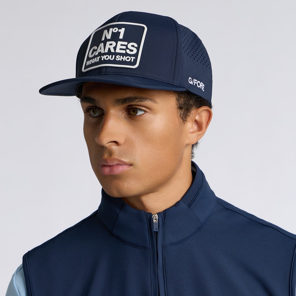 G/FORE Golf Cap - No1 Cares Snapback - Twilight AW26