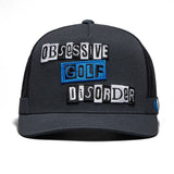 G/FORE Golf Cap - O.G.D Tall Trucker - Charcoal SS25