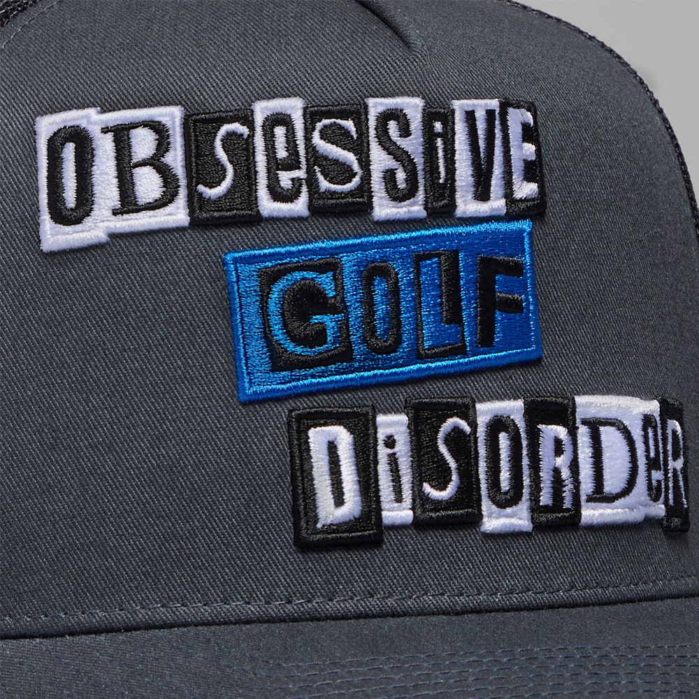 G/FORE Golf Cap - O.G.D Tall Trucker - Charcoal SS25