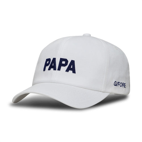 G/FORE Golf Cap - Papa Snapback - Snow SS26
