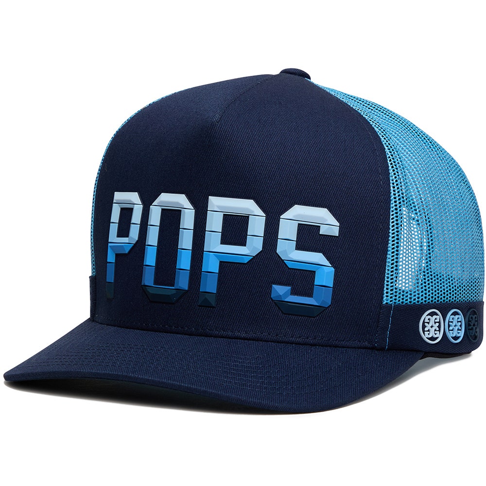 G/FORE Golf Cap - Pops Gradient Tall Trucker - Twilight SS26