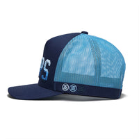 G/FORE Golf Cap - Pops Gradient Tall Trucker - Twilight SS26