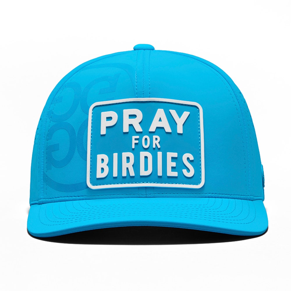 G/FORE Golf Cap - Pray For Birdies Patch Snapback - Mosaic SS25