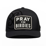G/FORE Golf Cap - Pray For Birdies Patch Snapback - Onyx SS25