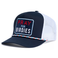 G/FORE Golf Cap - Pray For Birdies Rope Trucker - Twilight AW26