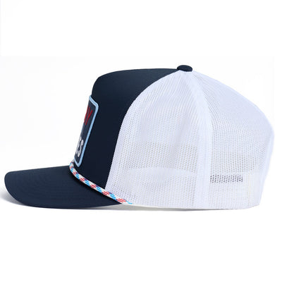 G/FORE Golf Cap - Pray For Birdies Rope Trucker - Twilight AW26