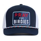 G/FORE Golf Cap - Pray For Birdies Rope Trucker - Twilight AW26