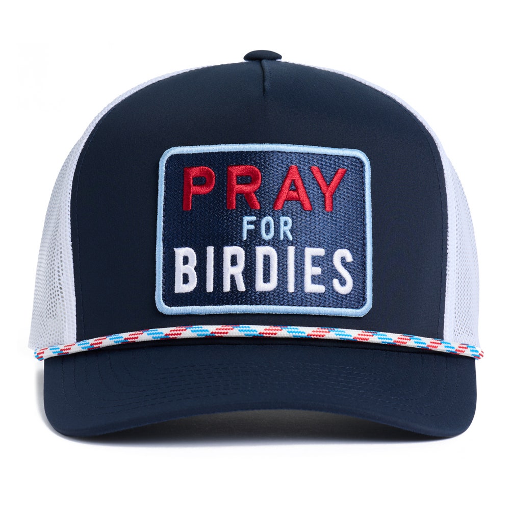 G/FORE Golf Cap - Pray For Birdies Rope Trucker - Twilight AW26