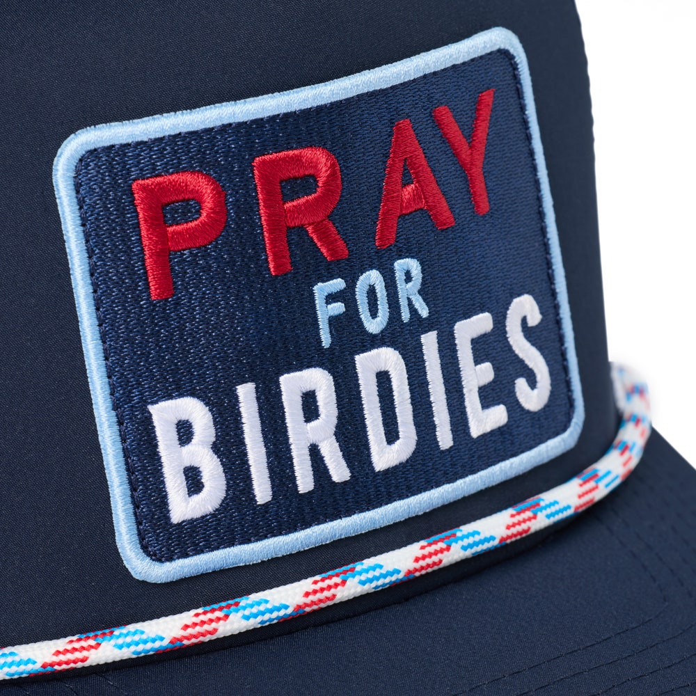 G/FORE Golf Cap - Pray For Birdies Rope Trucker - Twilight AW26