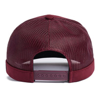 G/FORE Golf Cap - Shadow Logo Trucker - Dark Plum AW26