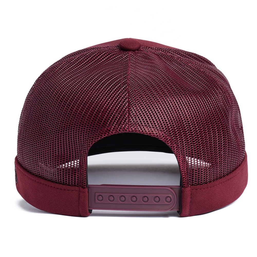 G/FORE Golf Cap - Shadow Logo Trucker - Dark Plum AW26