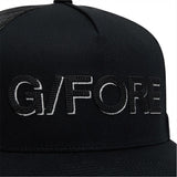 G/FORE Golf Cap - Shadow Logo Trucker - Onyx SS26