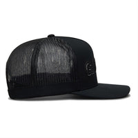 G/FORE Golf Cap - Shadow Logo Trucker - Onyx SS26